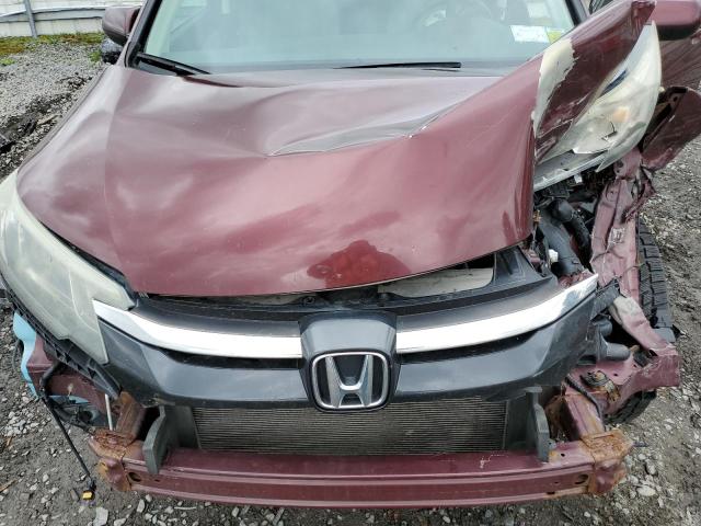 2HKRM4H52FH706918 - 2015 HONDA CR-V EX MAROON photo 11