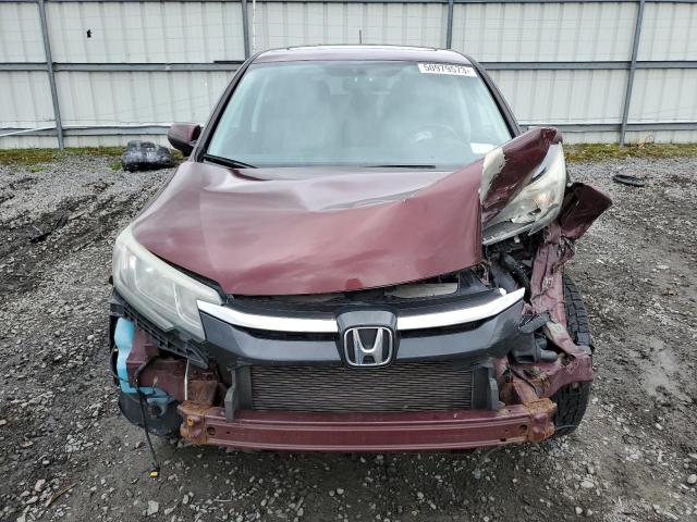 2HKRM4H52FH706918 - 2015 HONDA CR-V EX MAROON photo 5