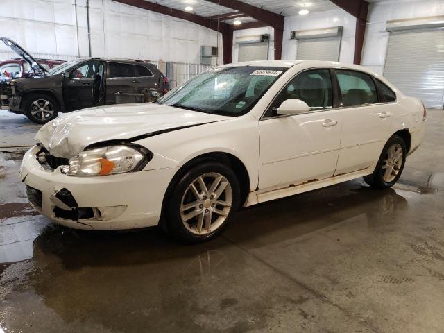 2G1WB5EK6A1265824 - 2010 CHEVROLET IMPALA LT WHITE photo 1