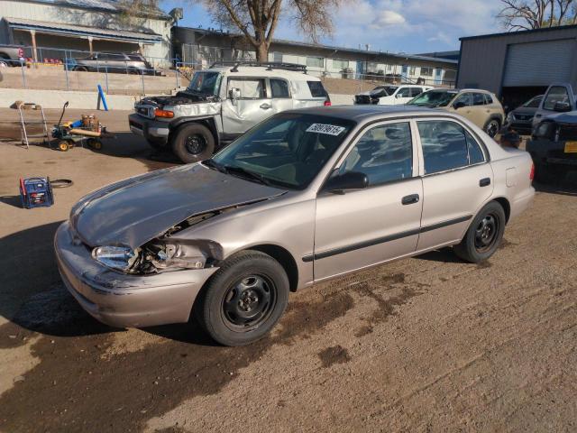 1Y1SK548XYZ422182 - 2000 CHEVROLET GEO PRIZM BASE SILVER photo 1