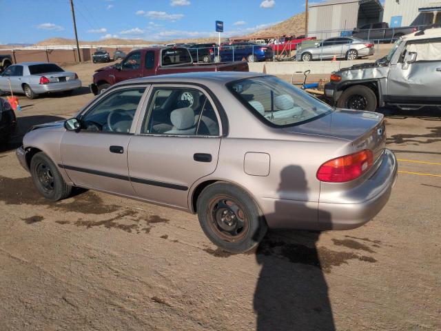 1Y1SK548XYZ422182 - 2000 CHEVROLET GEO PRIZM BASE SILVER photo 2