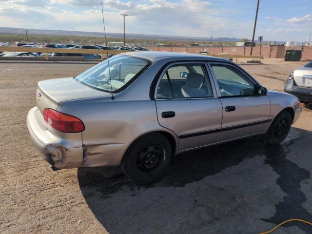 1Y1SK548XYZ422182 - 2000 CHEVROLET GEO PRIZM BASE SILVER photo 3