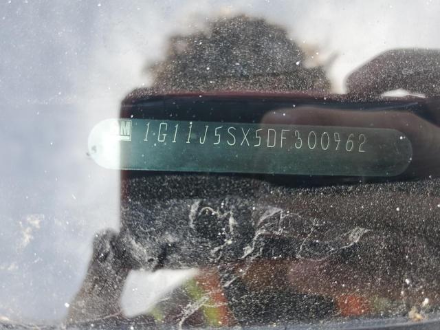 1G11J5SX5DF300962 - 2013 CHEVROLET MALIBU LTZ თეთრი ფოტო 12