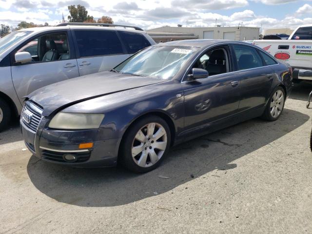 WAUDG74F05N085529 - 2005 AUDI A6 3.2 QUATTRO GRAY photo 1