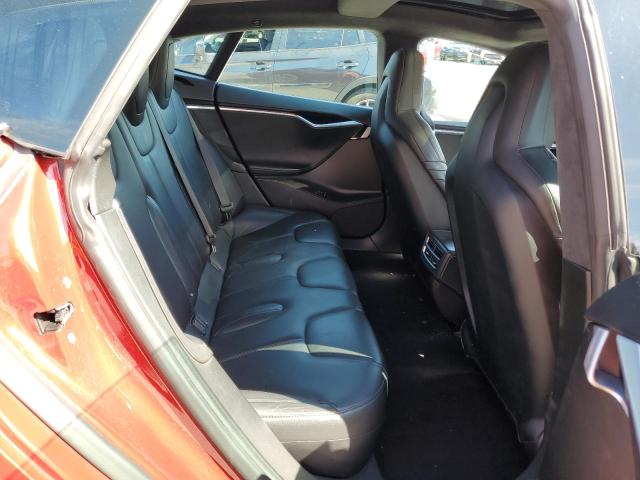 5YJSA1E21GF143959 - 2016 TESLA MODEL S წითელი ფოტო 10