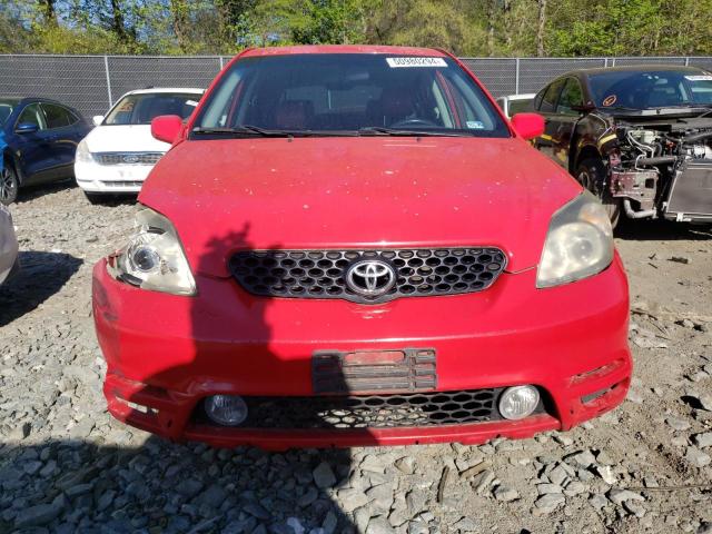 2T1KR38E93C068193 - 2003 TOYOTA COROLLA MA XR RED photo 5