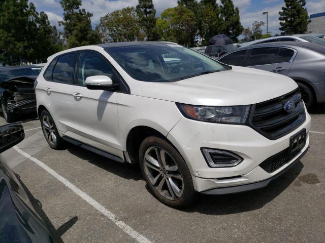 2FMPK4AP4HBB37590 - 2017 FORD EDGE SPORT WHITE photo 4