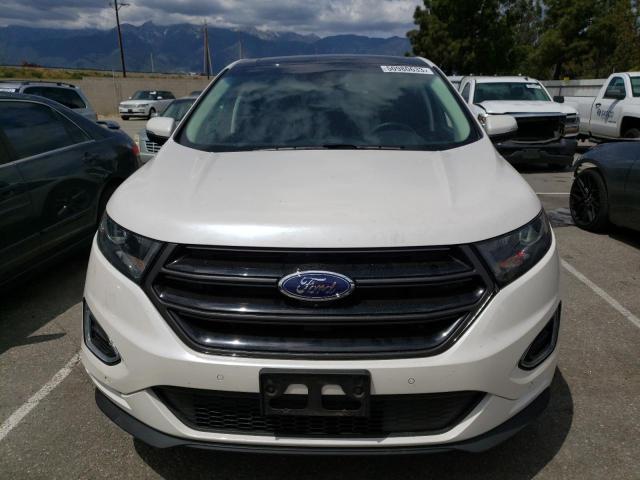 2FMPK4AP4HBB37590 - 2017 FORD EDGE SPORT WHITE photo 5