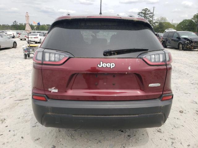 1C4PJLCB3MD121257 - 2021 JEEP CHEROKEE LATITUDE BURGUNDY photo 6