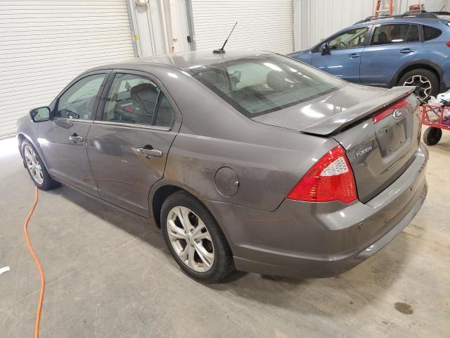 3FAHP0HA2CR113888 - 2012 FORD FUSION SE GRAY photo 2