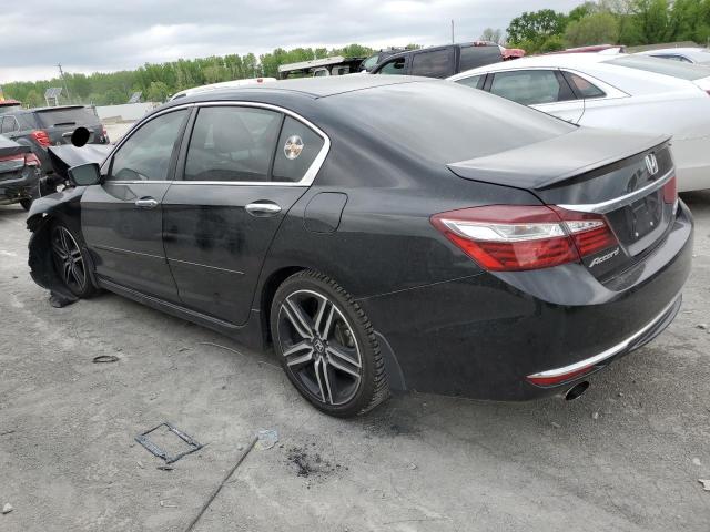 1HGCR2F14HA027496 - 2017 HONDA ACCORD SPORT SPECIAL EDITION BLACK photo 2