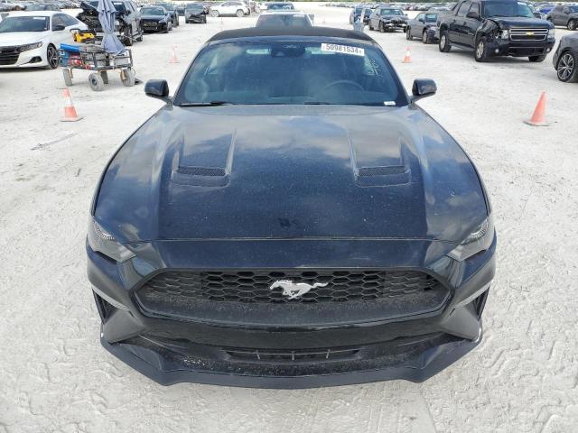 1FATP8UH4N5105034 - 2022 FORD MUSTANG BLACK photo 5