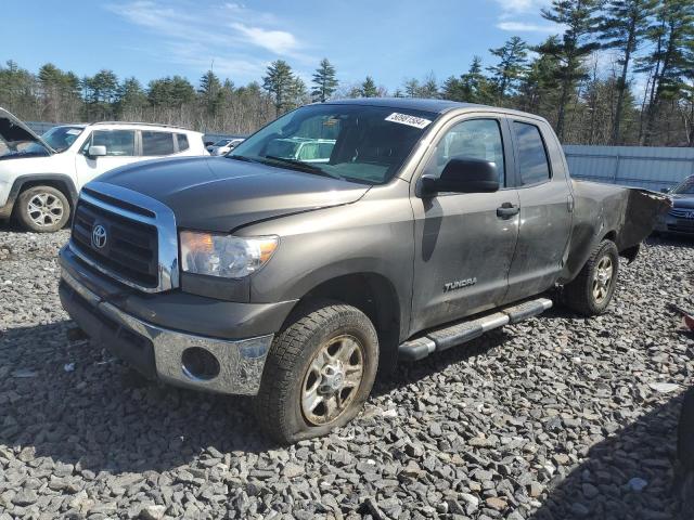 5TFUM5F16BX026969 - 2011 TOYOTA TUNDRA DOUBLE CAB SR5 GRAY photo 1