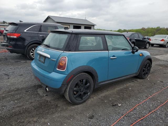 WMWMF3C59ATZ62643 - 2010 MINI COOPER BLUE photo 3