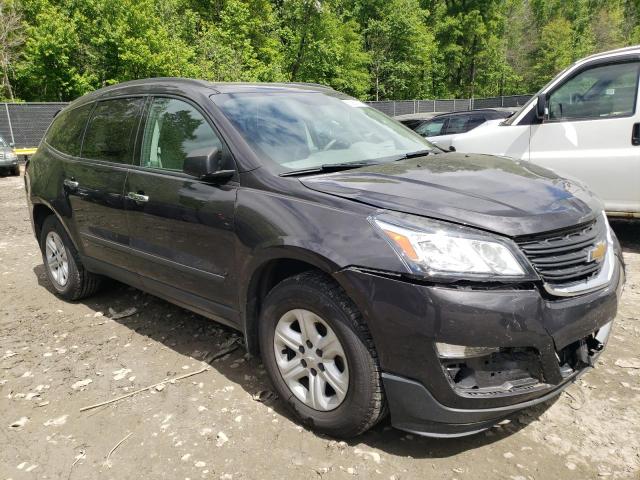 1GNKRFKD6HJ312662 - 2017 CHEVROLET TRAVERSE LS GRAY photo 4