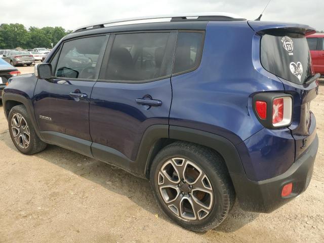 ZACCJADT1GPD43022 - 2016 JEEP RENEGADE LIMITED BLUE photo 2