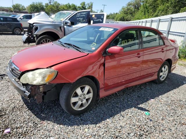 1NXBR32E67Z842106 - 2007 TOYOTA COROLLA CE RED photo 1