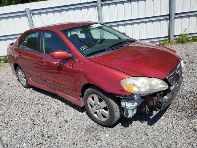 1NXBR32E67Z842106 - 2007 TOYOTA COROLLA CE RED photo 4