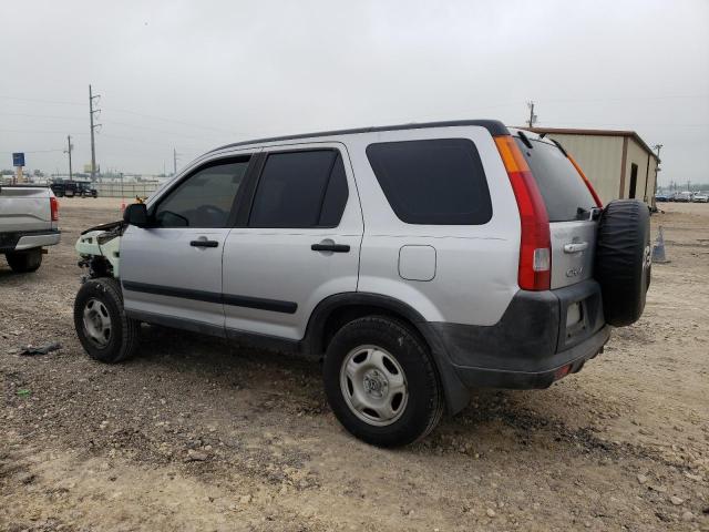 JHLRD68463C007434 - 2003 HONDA CR-V LX SILVER photo 2