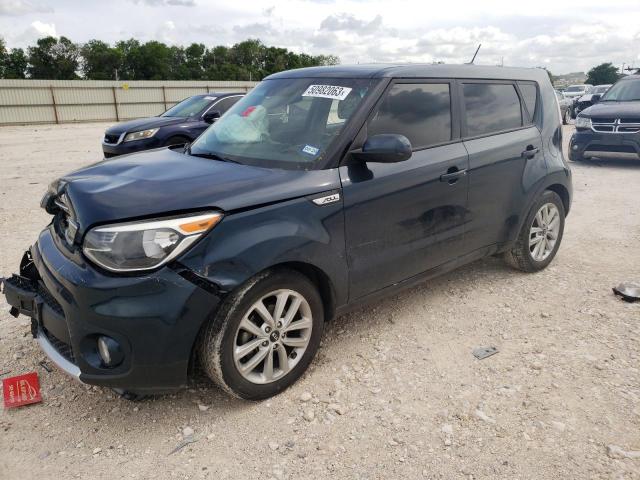 KNDJP3A52H7419076 - 2017 KIA SOUL + BLUE photo 1