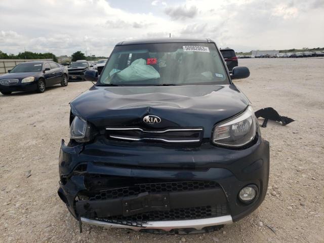 KNDJP3A52H7419076 - 2017 KIA SOUL + BLUE photo 5