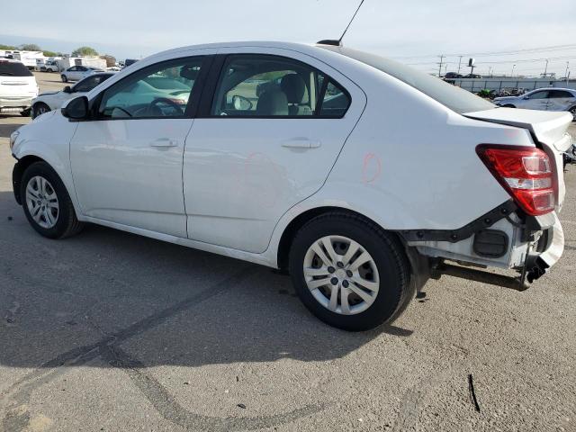 1G1JB5SBXK4150759 - 2019 CHEVROLET SONIC LS WHITE photo 2