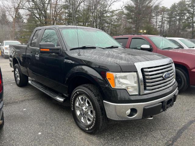 1FTFX1EV8AFD59630 - 2010 FORD F150 SUPER CAB BLACK photo 1