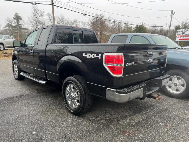 1FTFX1EV8AFD59630 - 2010 FORD F150 SUPER CAB BLACK photo 3