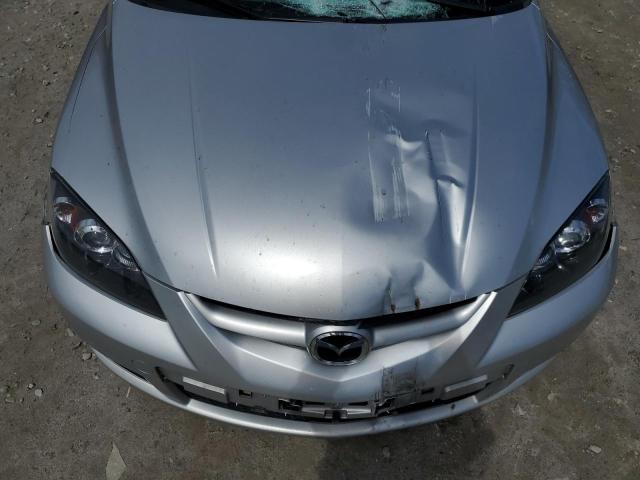 JM1BK34M181812995 - 2008 MAZDA SPEED 3 SILVER photo 11