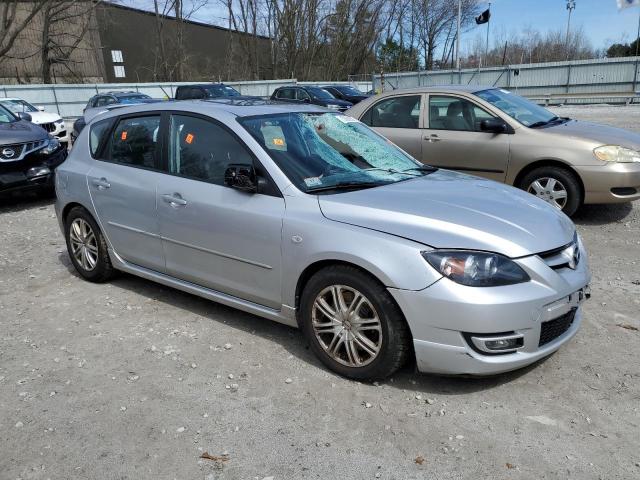 JM1BK34M181812995 - 2008 MAZDA SPEED 3 SILVER photo 4