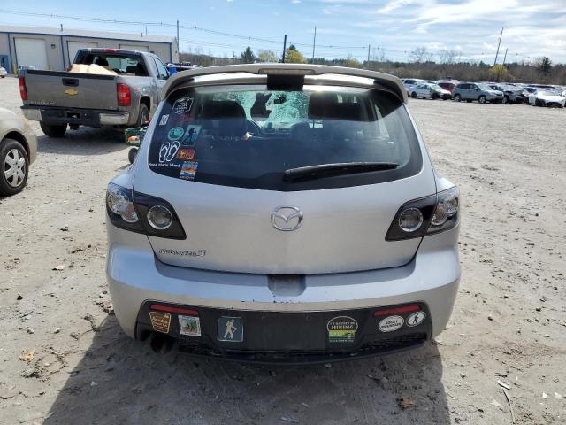 JM1BK34M181812995 - 2008 MAZDA SPEED 3 SILVER photo 6