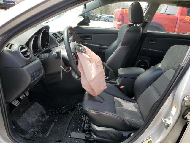 JM1BK34M181812995 - 2008 MAZDA SPEED 3 SILVER photo 7