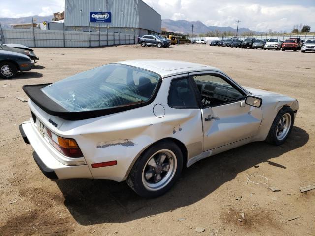 WP0AA0945DN455524 - 1983 PORSCHE 944 SILVER photo 3