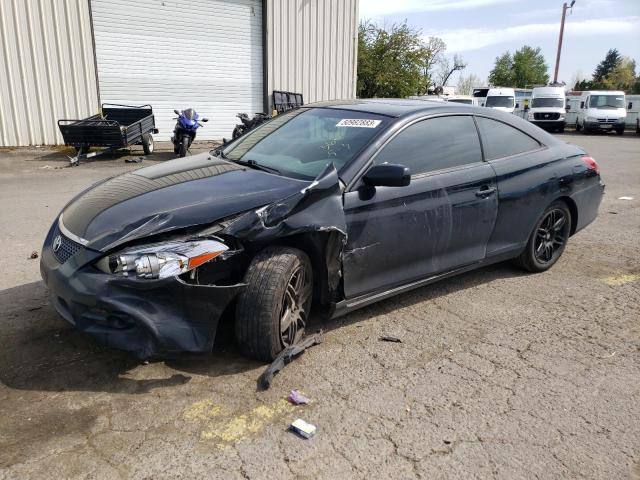 4T1CA30P97U124730 - 2007 TOYOTA CAMRY SOLA SE BLACK photo 1