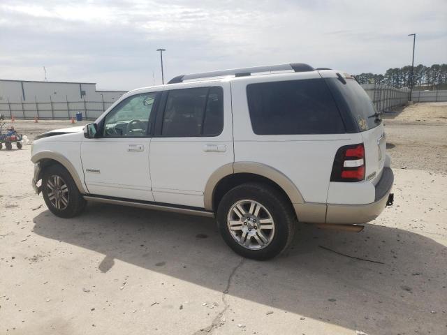 1FMEU74E67UB38052 - 2007 FORD EXPLORER EDDIE BAUER WHITE photo 2