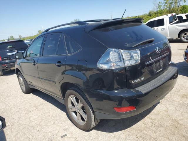 JTJHW31UX72013838 - 2007 LEXUS RX 400H BLACK photo 2