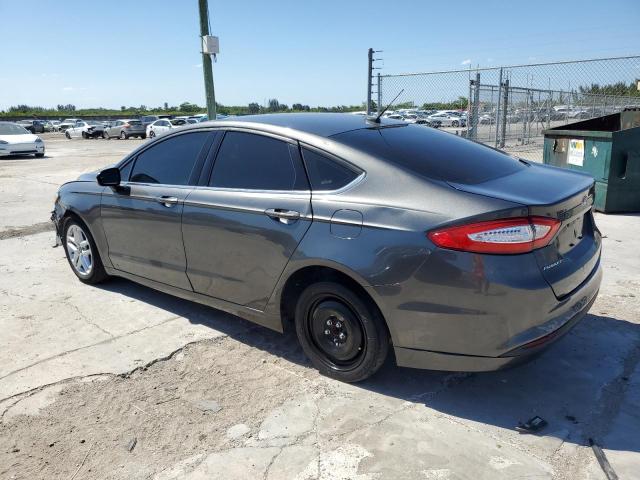 3FA6P0H78GR306774 - 2016 FORD FUSION SE GRAY photo 2