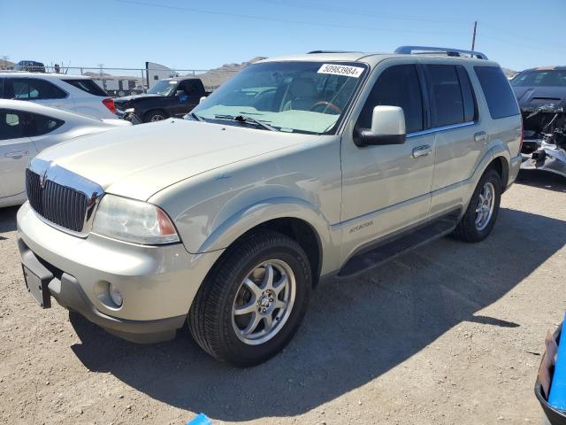 5LMEU78H43ZJ00544 - 2003 LINCOLN AVIATOR ბეჟი ფოტო 1