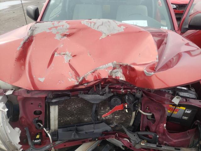 5TETX22N86Z281275 - 2006 TOYOTA TACOMA ACCESS CAB წითელი ფოტო 11