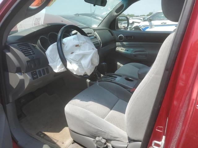 5TETX22N86Z281275 - 2006 TOYOTA TACOMA ACCESS CAB წითელი ფოტო 7