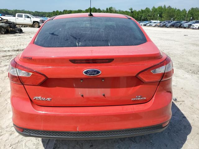 1FADP3F26EL309698 - 2014 FORD FOCUS SE RED photo 6