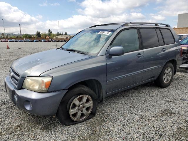 JTEGP21A160103932 - 2006 TOYOTA HIGHLANDER LIMITED BLUE photo 1