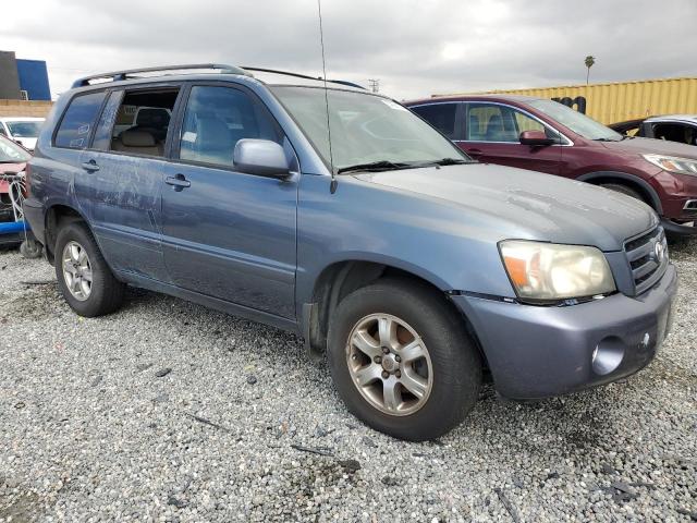 JTEGP21A160103932 - 2006 TOYOTA HIGHLANDER LIMITED BLUE photo 4