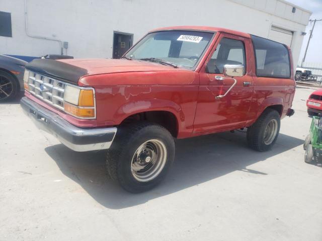 1FMCU14T5LUA13170 - 1990 FORD BRONCO II RED photo 1