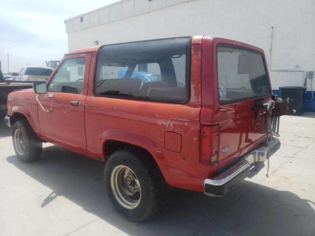 1FMCU14T5LUA13170 - 1990 FORD BRONCO II RED photo 2