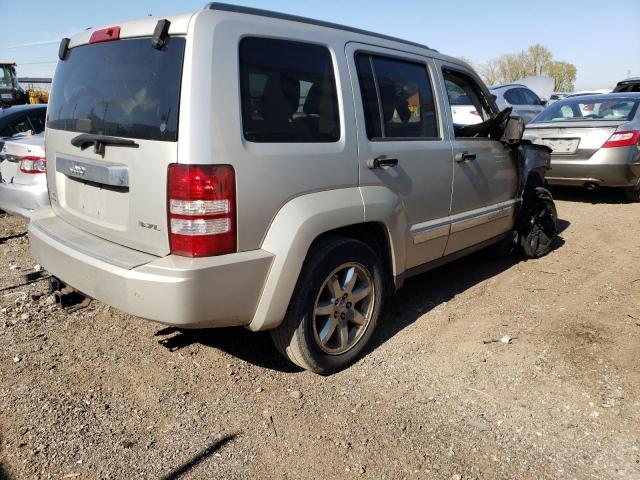 1J8GN58K08W171965 - 2008 JEEP LIBERTY LIMITED BEIGE photo 3