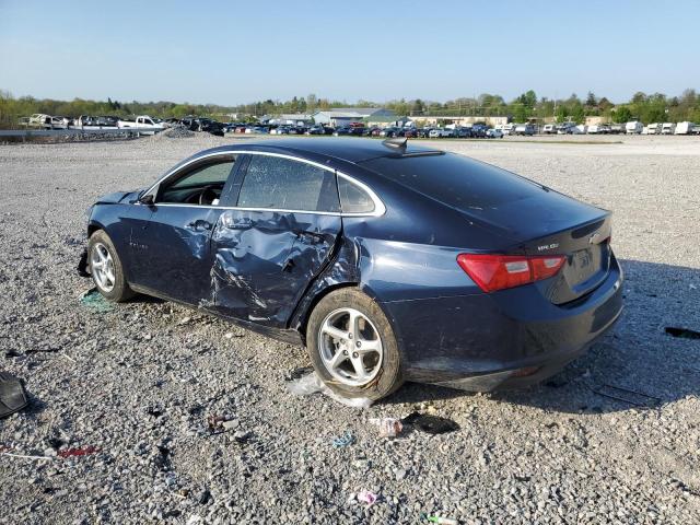 1G1ZB5ST5JF154250 - 2018 CHEVROLET MALIBU LS BLUE photo 2