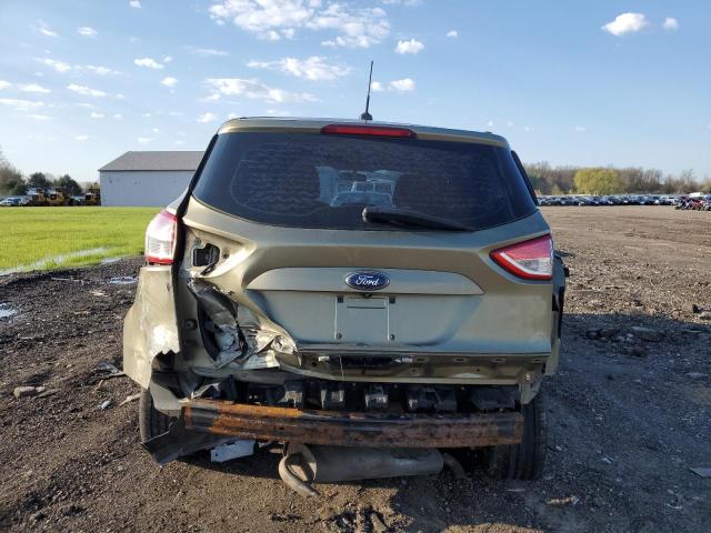 1FMCU0F79EUA61347 - 2014 FORD ESCAPE S GREEN photo 6