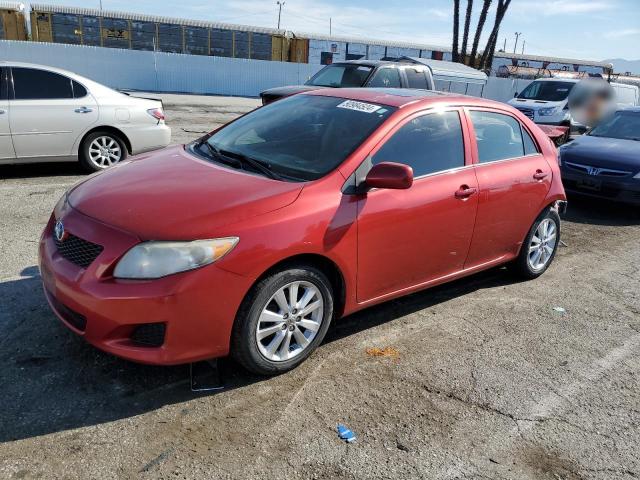 1NXBU40E89Z036181 - 2009 TOYOTA COROLLA LE BASE RED photo 1