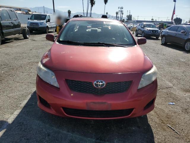 1NXBU40E89Z036181 - 2009 TOYOTA COROLLA LE BASE RED photo 5